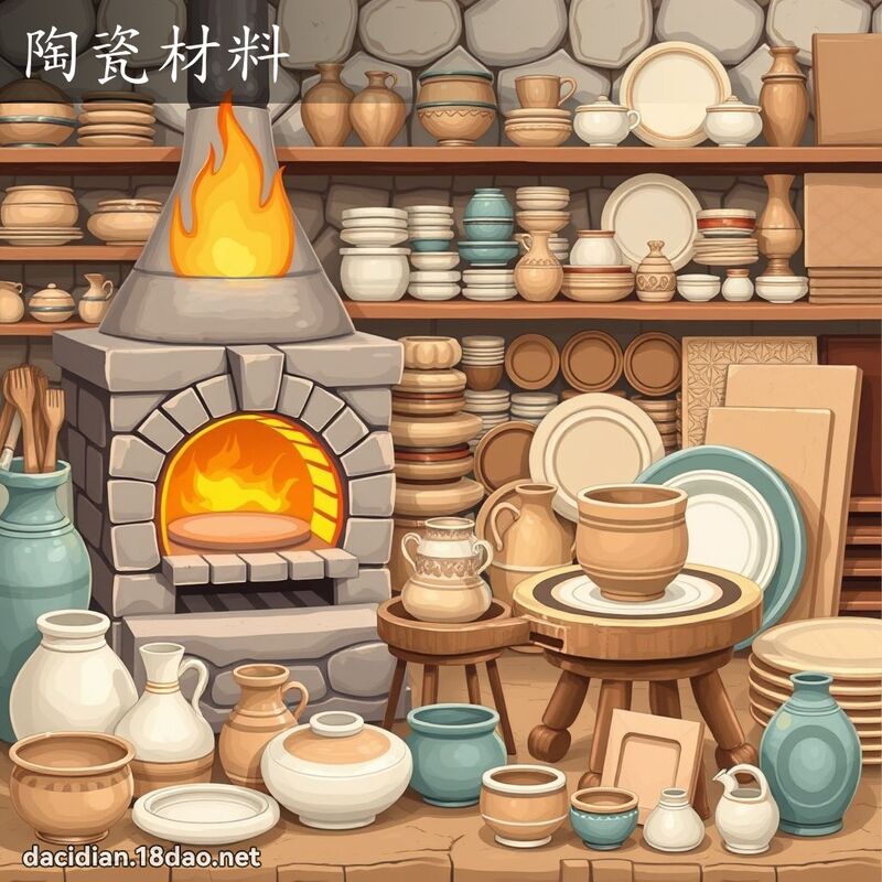 陶瓷材料 - 國語大辭典配圖