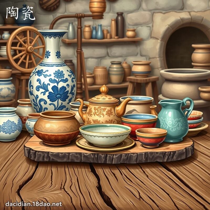 陶瓷 - 国语大辞典配图