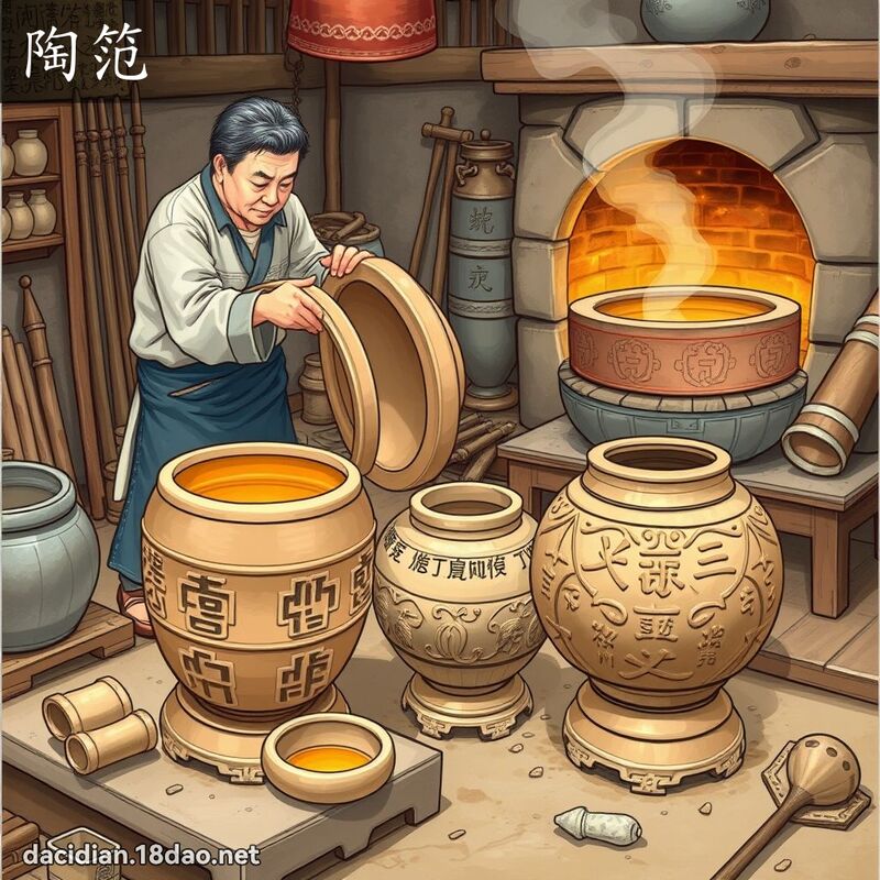 陶笵 - 国语大辞典配图