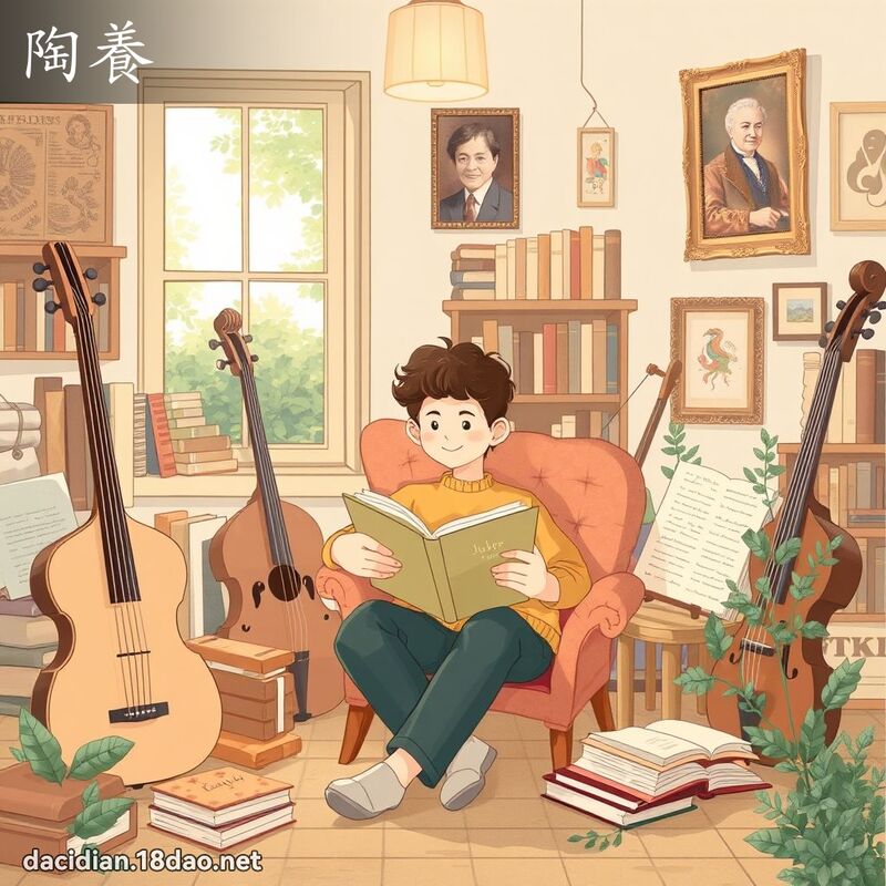 陶养 - 国语大辞典配图
