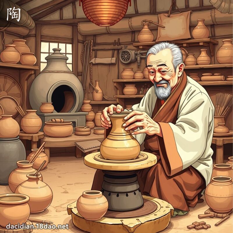 汉字: 陶 (多音字)