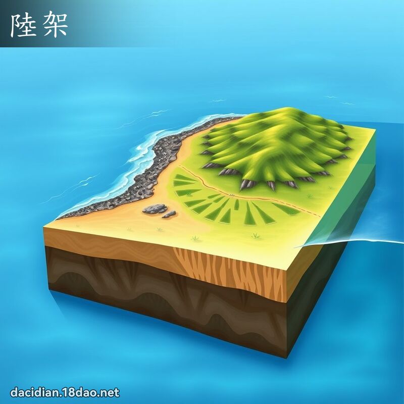 陆架 - 国语大辞典配图