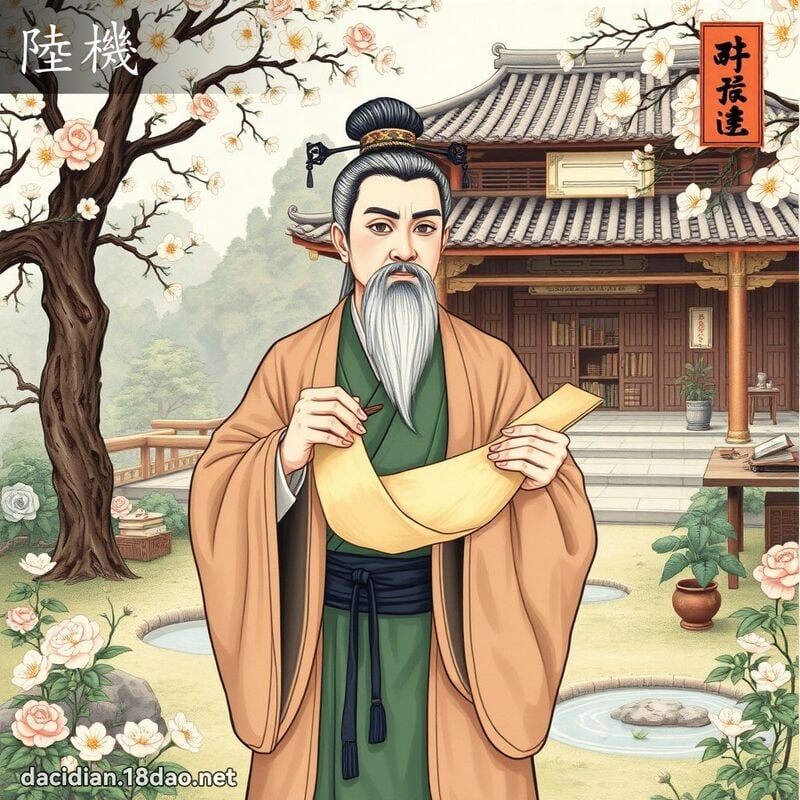 陆机 - 国语大辞典配图