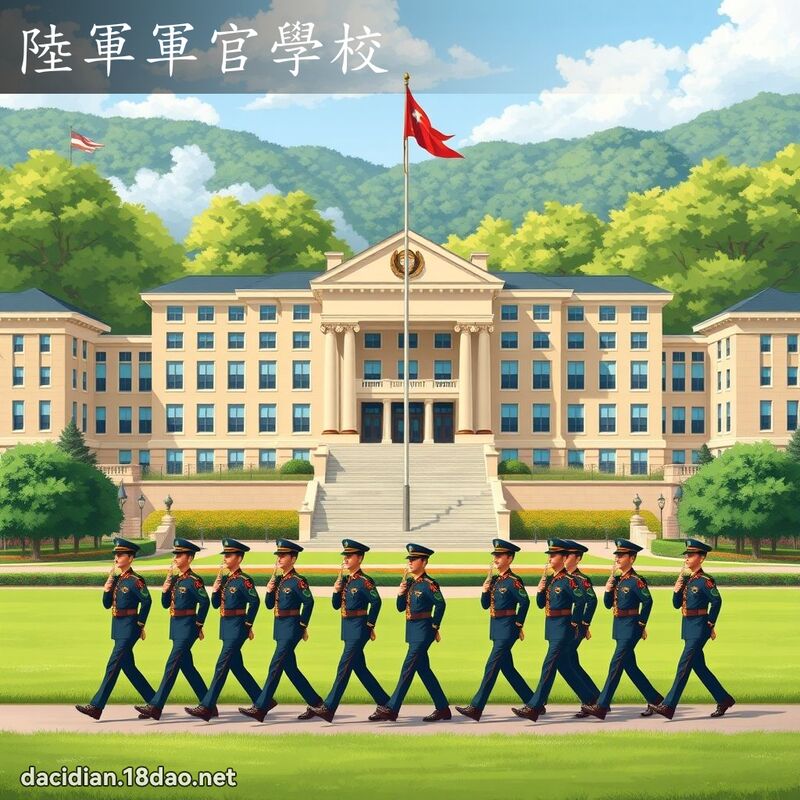 陆军军官学校 - 国语大辞典配图