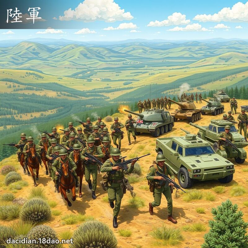 陆军 - 国语大辞典配图