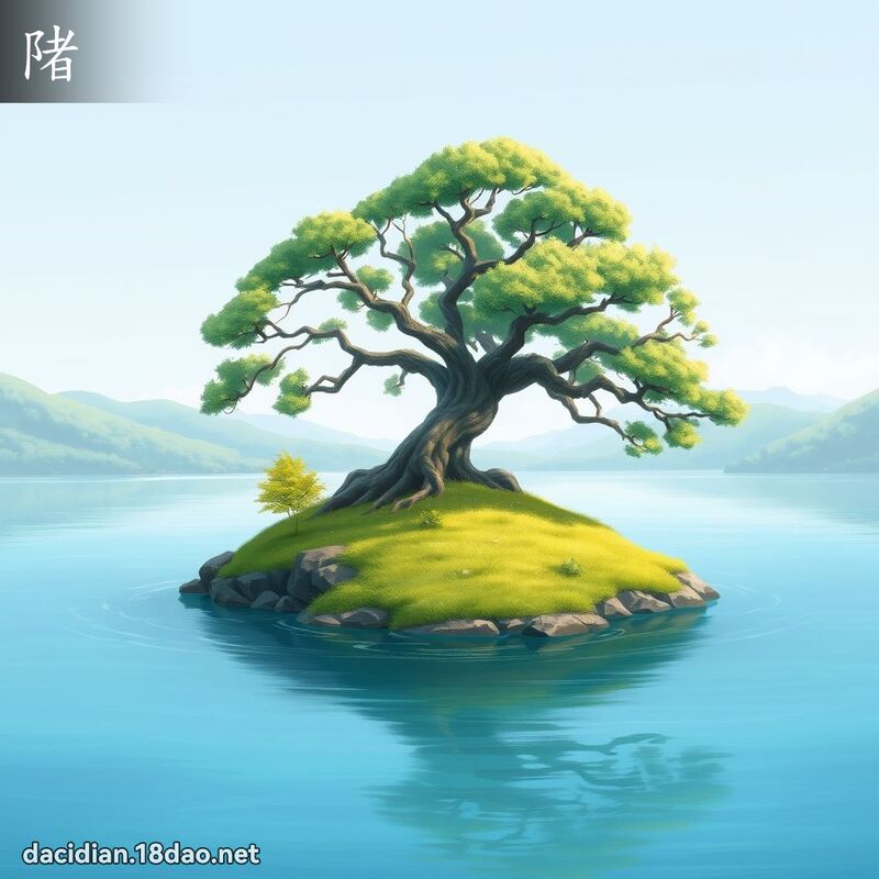 陼 - 国语大辞典配图