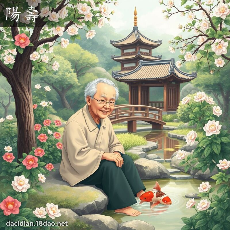 陽壽 - 國語大辭典配圖