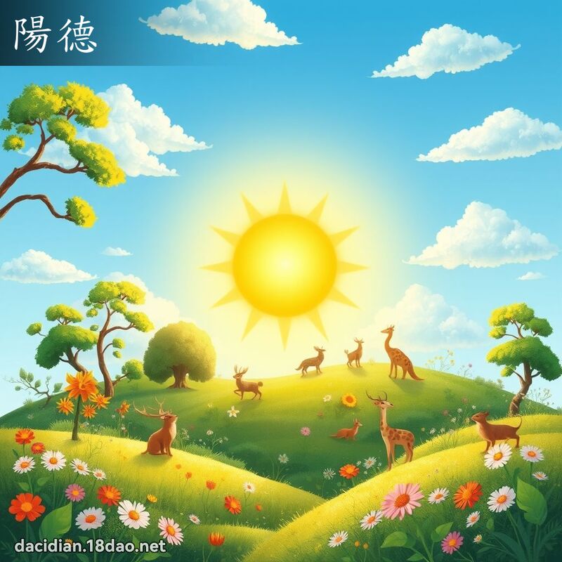 阳德 - 国语大辞典配图