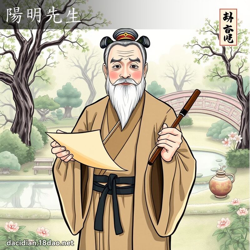 陽明先生 - 國語大辭典配圖