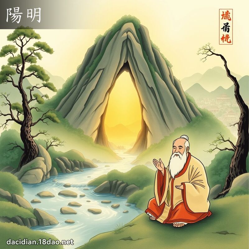 阳明 - 国语大辞典配图