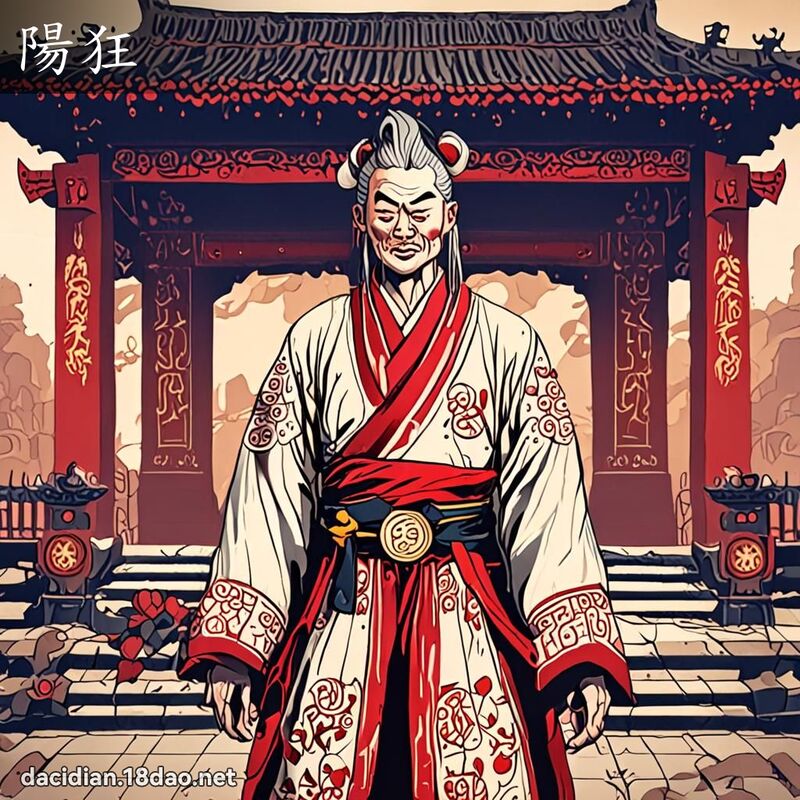 阳狂 - 国语大辞典配图