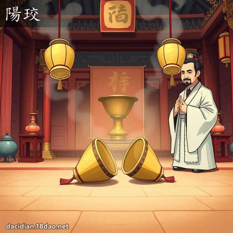 阳珓 - 国语大辞典配图