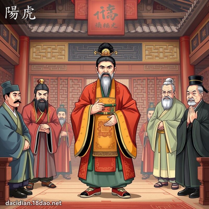陽虎 - 國語大辭典配圖