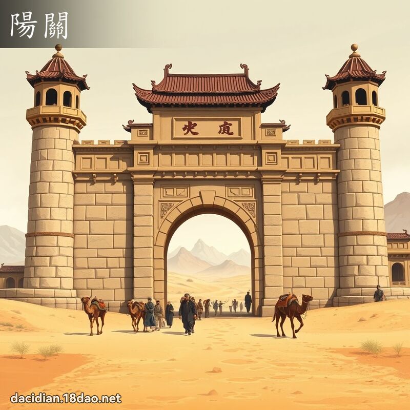 陽關 - 國語大辭典配圖