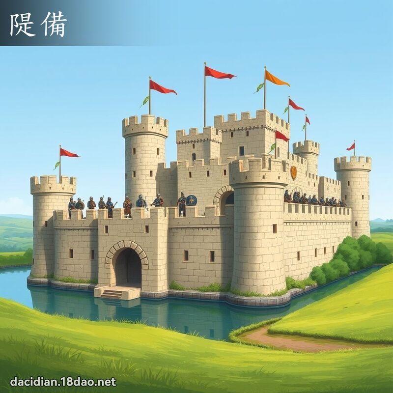 隄備 - 國語大辭典配圖
