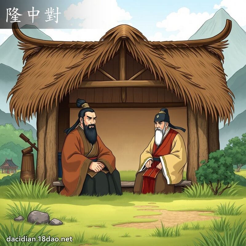 隆中对 - 国语大辞典配图