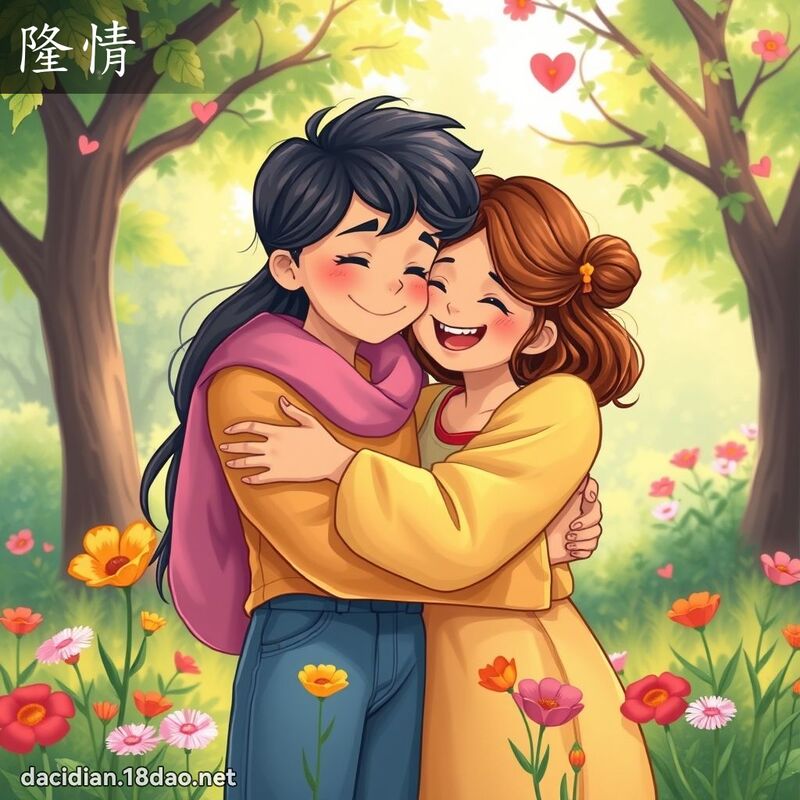 隆情 - 国语大辞典配图
