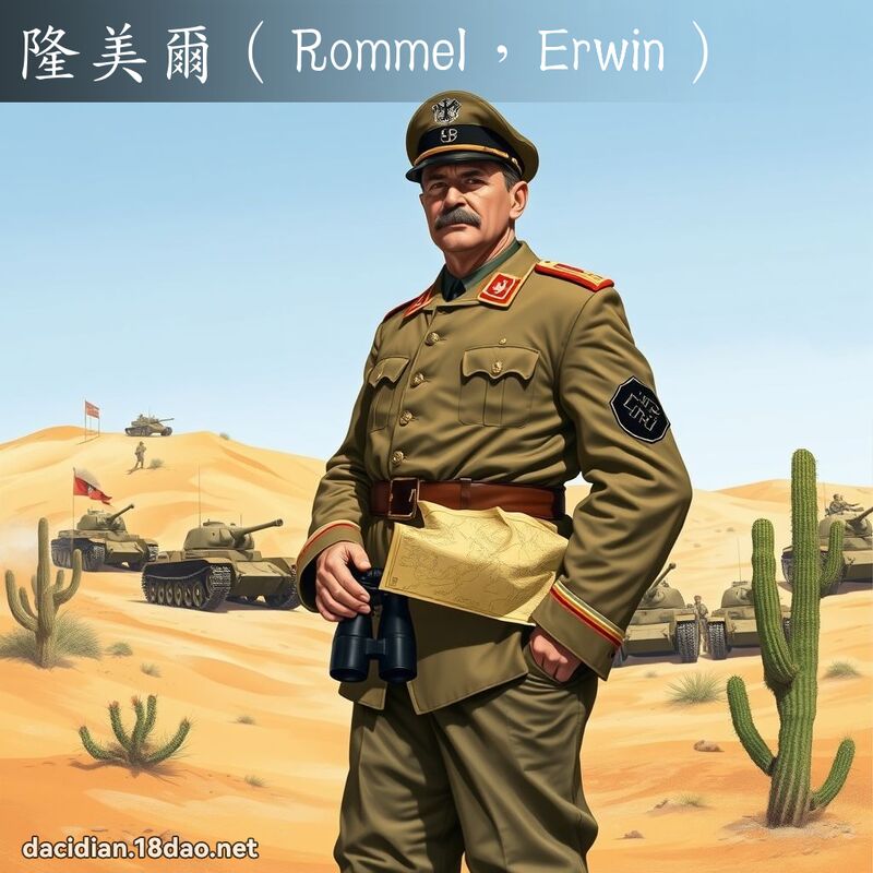 隆美尔（Rommel，Erwin） - 国语大辞典配图