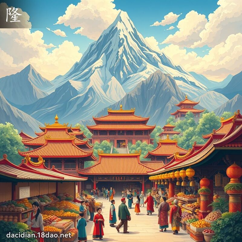 隆 - 國語大辭典配圖