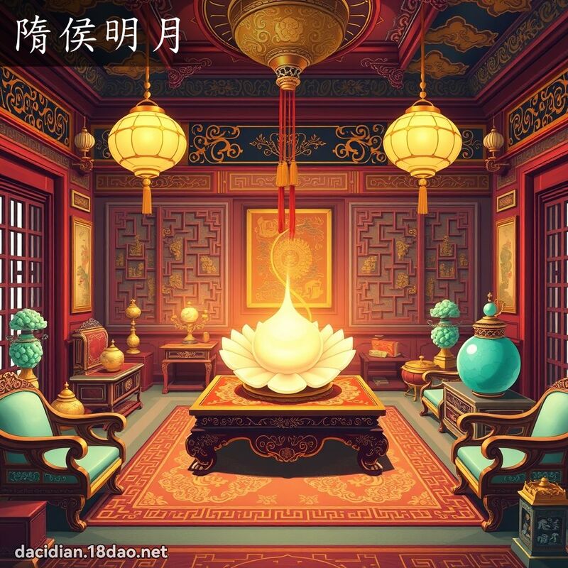 隋侯明月 - 国语大辞典配图