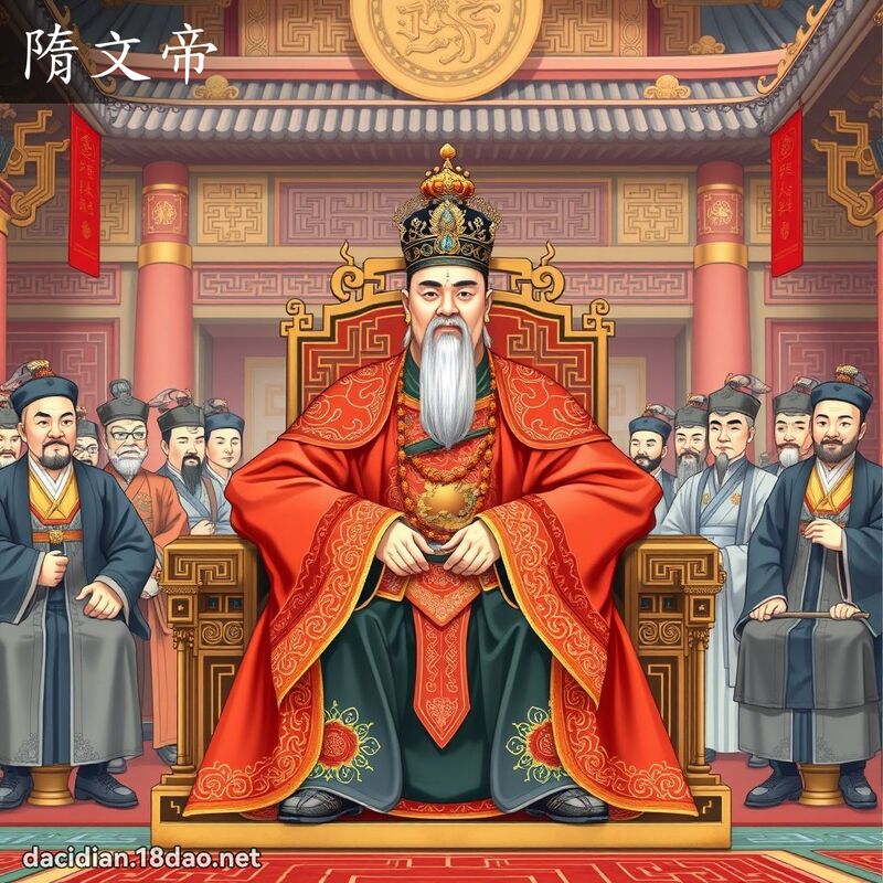 隋文帝 - 国语大辞典配图