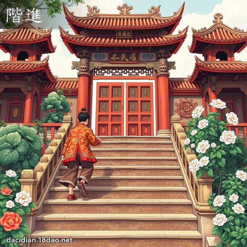 階進 - 國語大辭典配圖