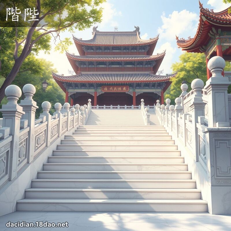 階陛 - 國語大辭典配圖