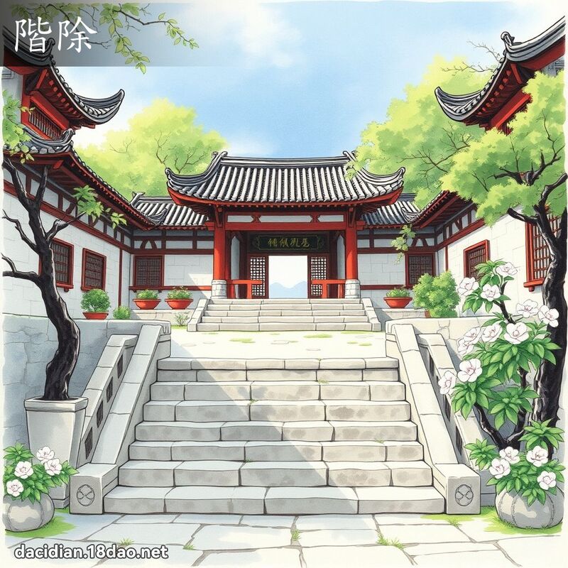 階除 - 國語大辭典配圖