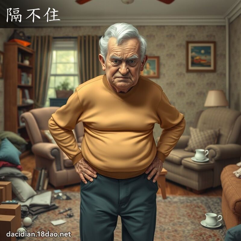 隔不住 - 国语大辞典配图