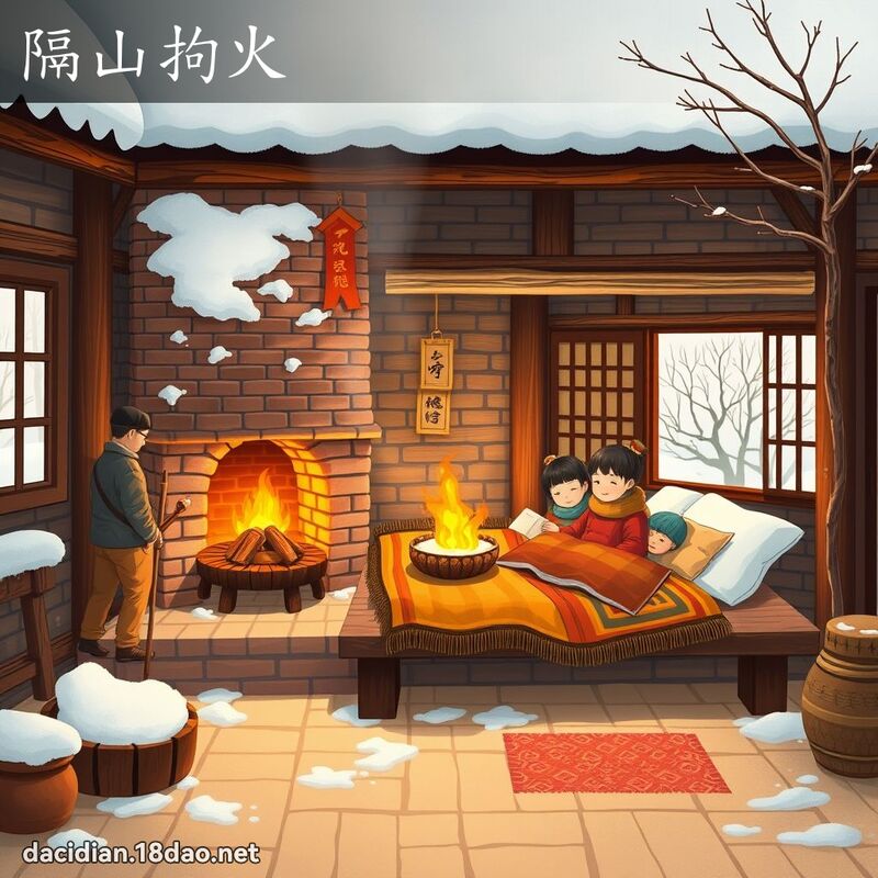隔山拘火 - 国语大辞典配图