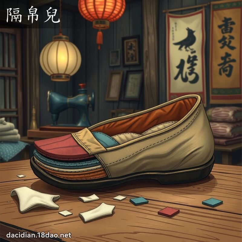 隔帛儿 - 国语大辞典配图