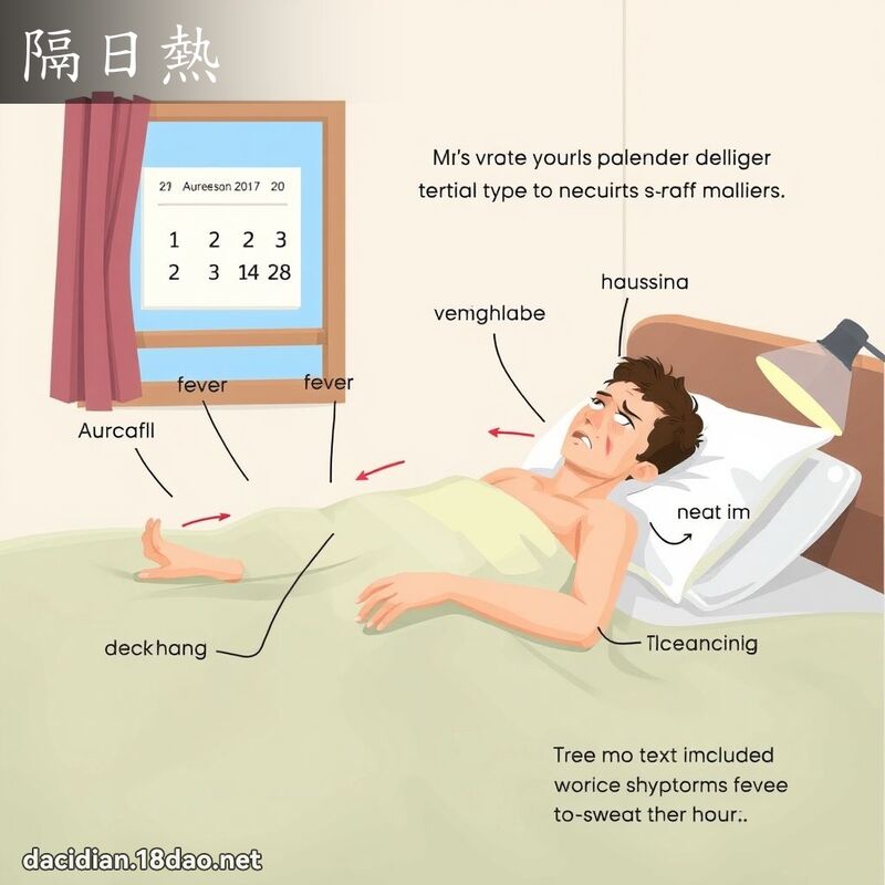 隔日热 - 国语大辞典配图