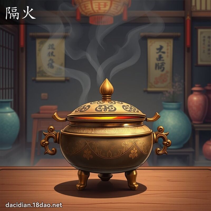 隔火 - 国语大辞典配图