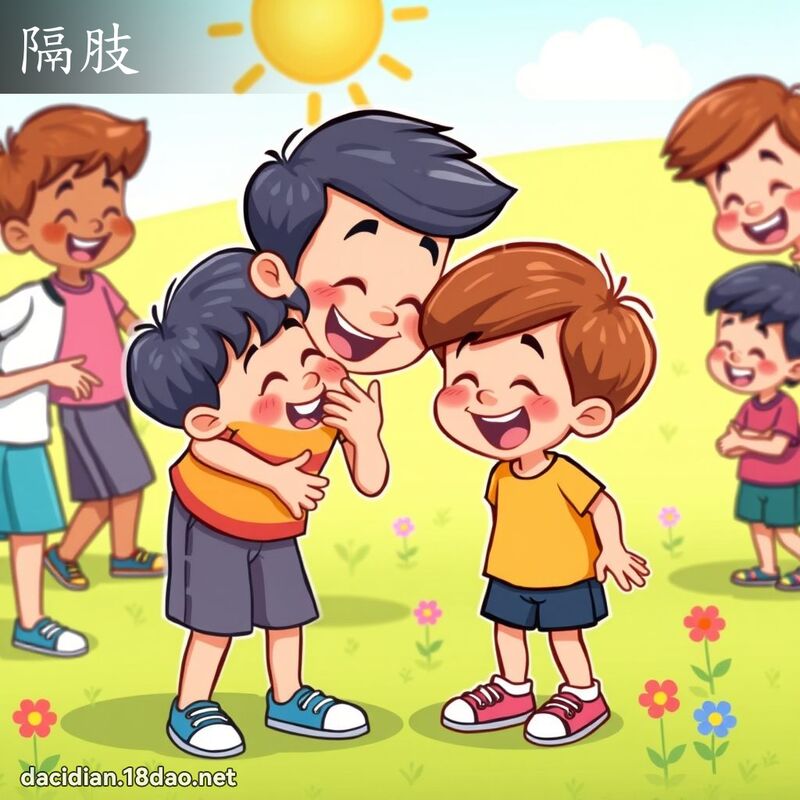 隔肢 - 國語大辭典配圖