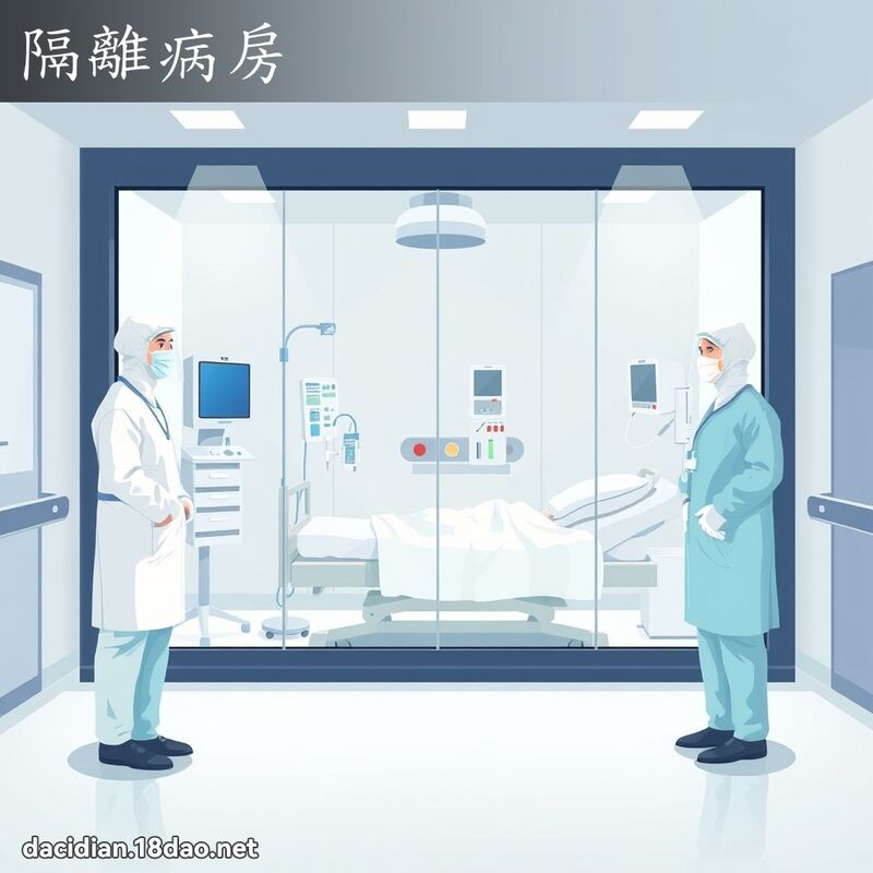 隔离病房 - 国语大辞典配图