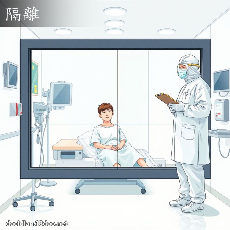 隔離 - 國語大辭典配圖