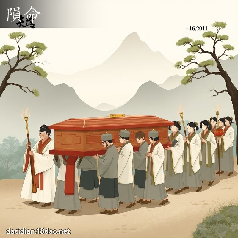 陨命 - 国语大辞典配图
