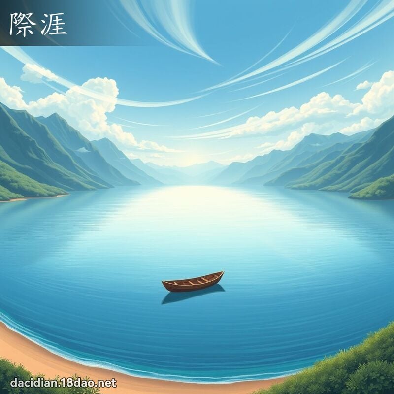 际涯 - 国语大辞典配图