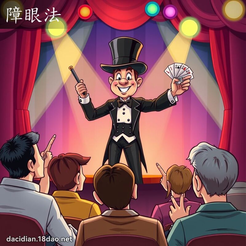 障眼法 - 國語大辭典配圖