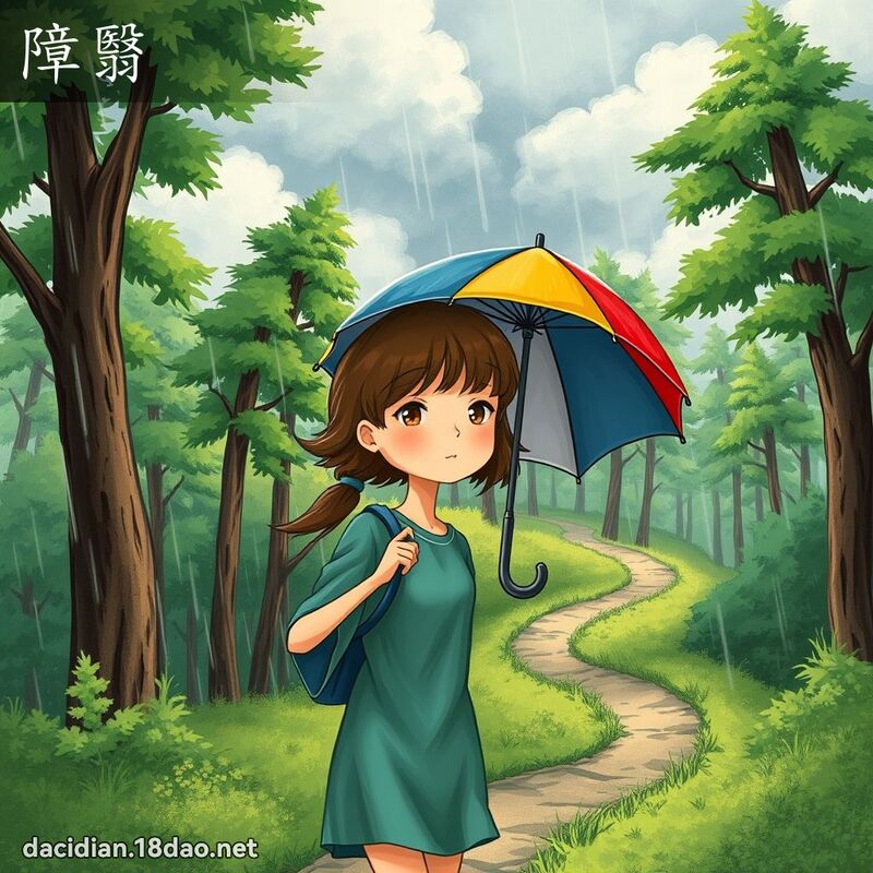 障翳 - 国语大辞典配图