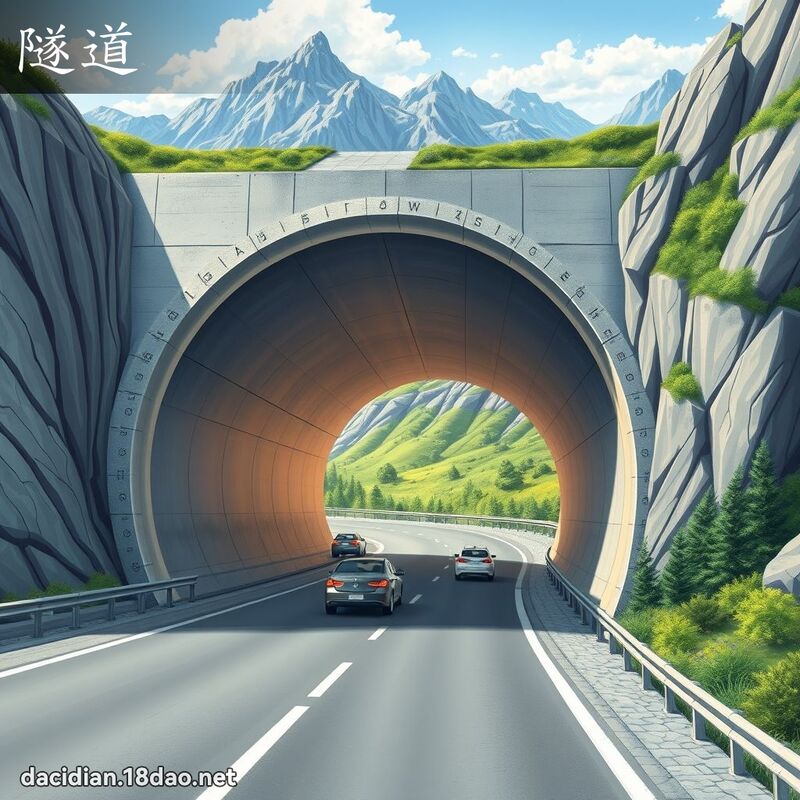 隧道 - 国语大辞典配图