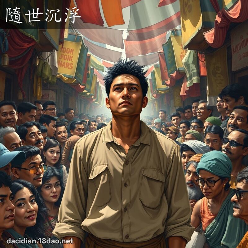 隨世沉浮 - 国语大辞典配图