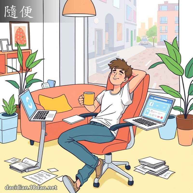 隨便 - 国语大辞典配图