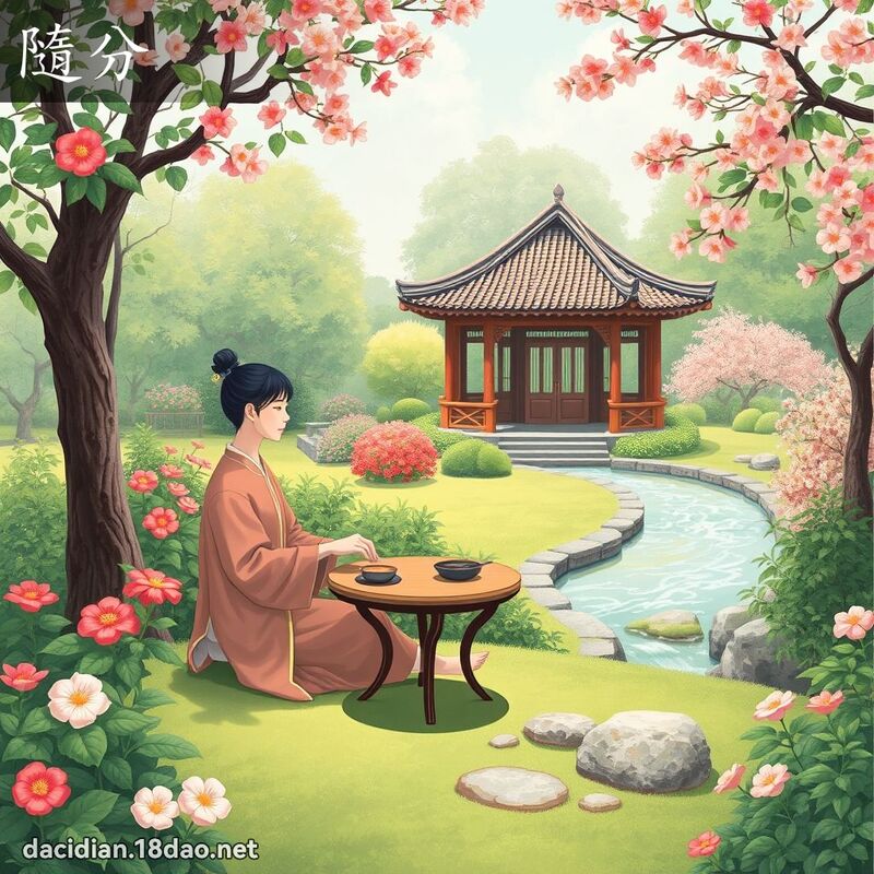 隨分 - 国语大辞典配图