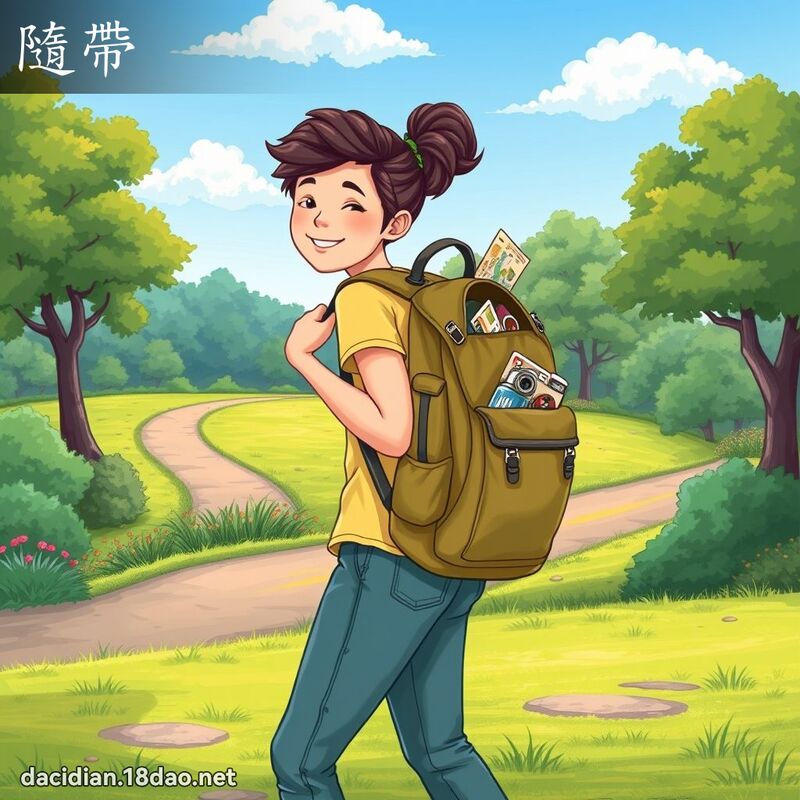 隨帶 - 國語大辭典配圖