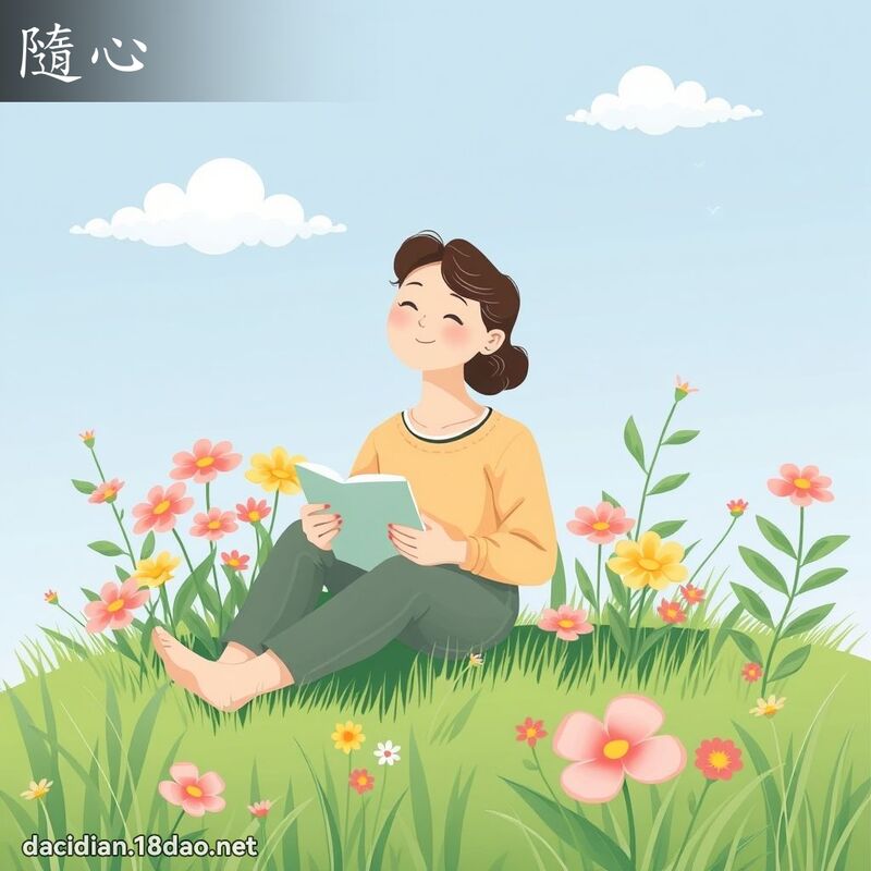 隨心 - 国语大辞典配图