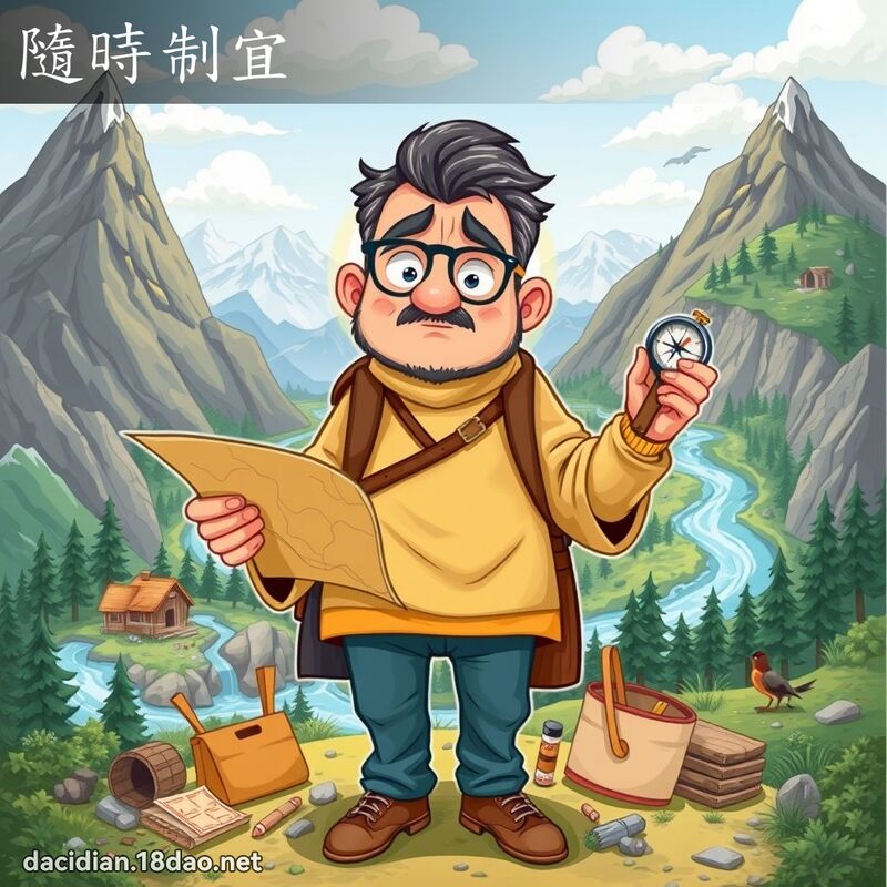 隨时制宜 - 国语大辞典配图