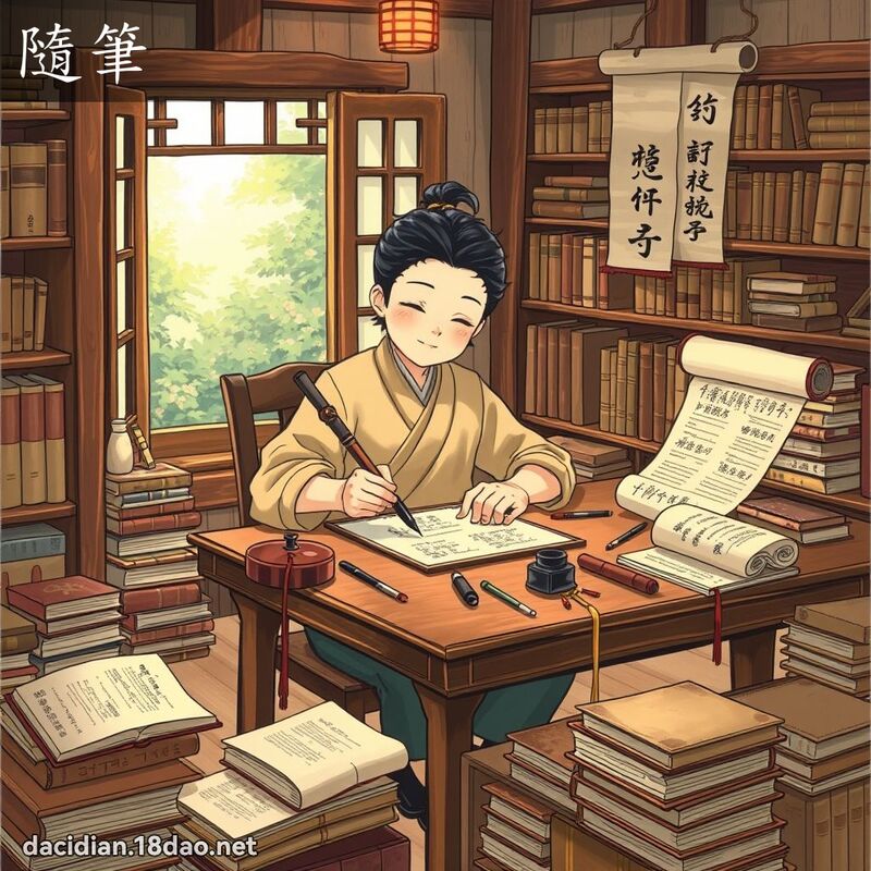 隨筆 - 國語大辭典配圖