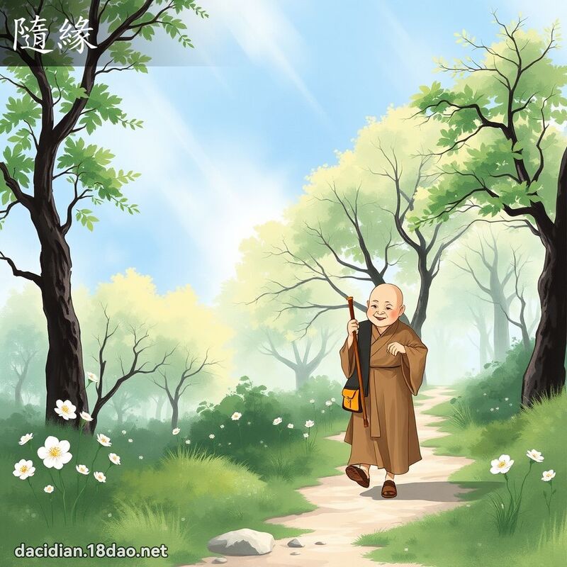 隨緣 - 國語大辭典配圖