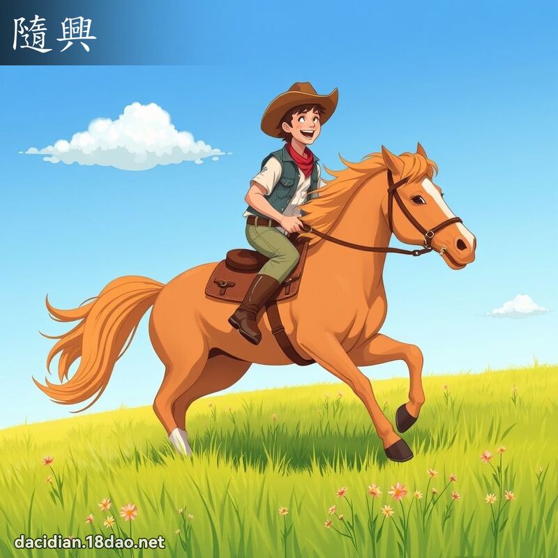 隨興 - 國語大辭典配圖